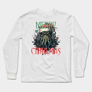 Merry Cthulhu Christmas! #2 Long Sleeve T-Shirt